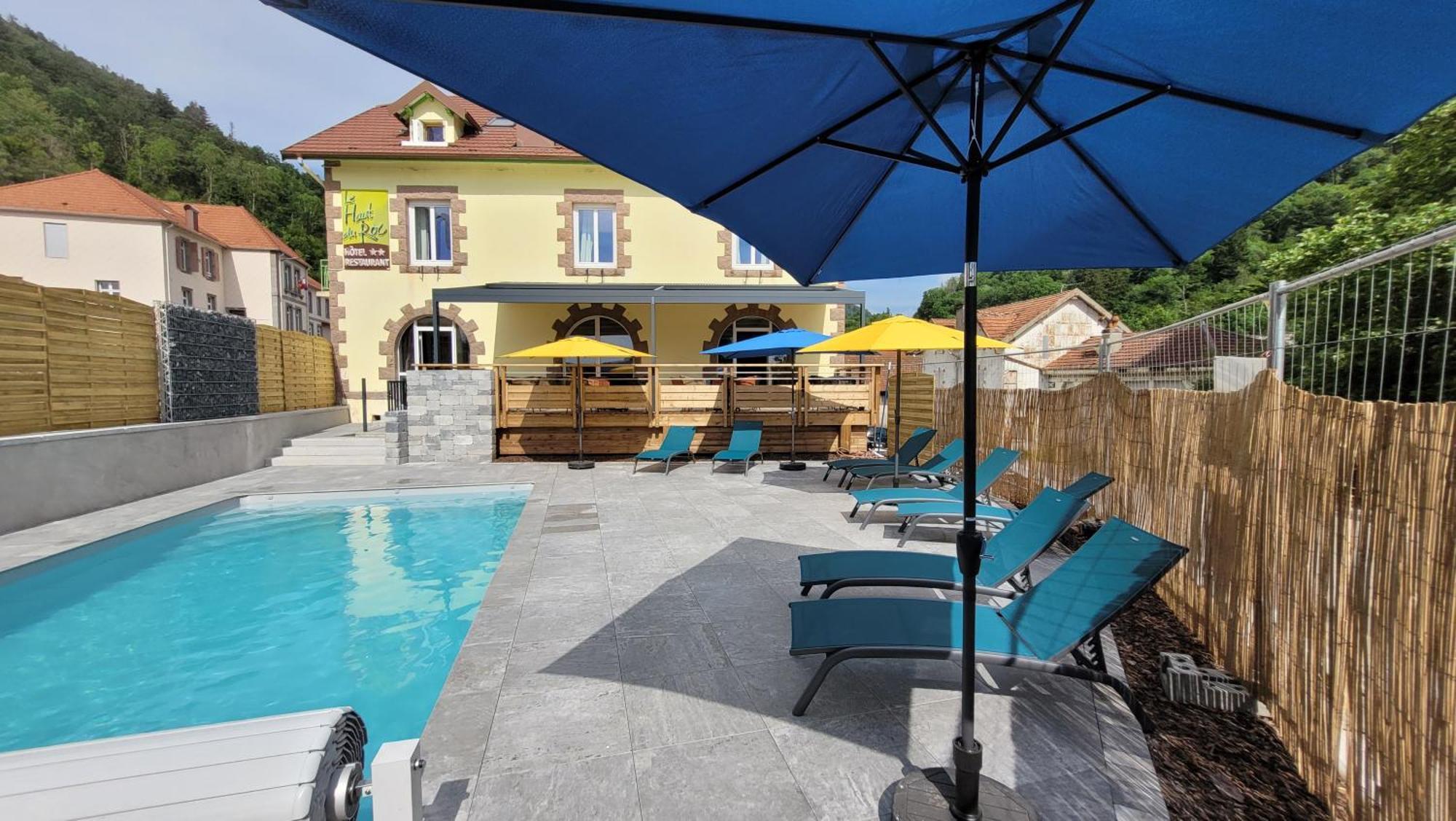Hotel Restaurant Du Haut Du Roc Basse-sur-le-Rupt Exterior photo